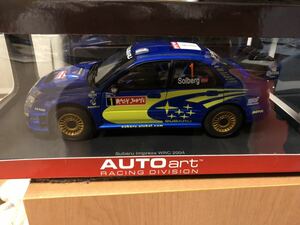 オートアート 1/18 スバル インプレッサ WRC #1 ラリージャパン　2004