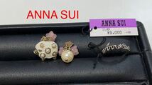 【D3209-3953】メッキアクセサリー おまとめ NINA RICCI GIVENCHY ANNA SUI ブランドアクセサリー ネックレス イヤリング 他 総重量約161g_画像4