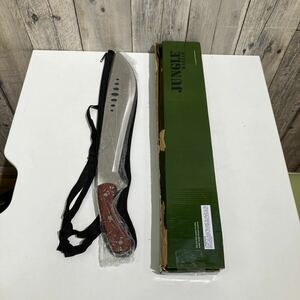 JUNGLE MASTER ステンレスナイフ 専用ケース箱付き サイズ長さ53cm 未使用品