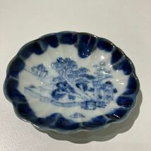 古伊万里 染付　小皿(豆皿 膾 )x5枚　サイズ横幅10cm 骨董家整理品_画像2