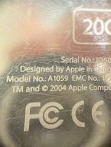 ジャンク　Apple iPod 20GB A-1059 専用箱、説明書付き_画像5