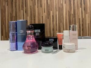 【4141-2】化粧品 おまとめ ANNA SUI ローション クリーム クリスチャンディオール Dior RMK ルナソル グロス ヒカリミライ リンクルセラム