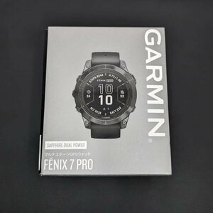 [9304-009] GARMIN マルチスポーツGPSウォッチ FENIX 7 PRO 010-02777-52 ガーミン スマートウォッチ 極美品 [中古]