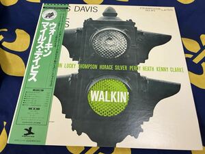 Miles Davis★中古LP国内盤帯付「マイルス・デイビス～ウォーキン」