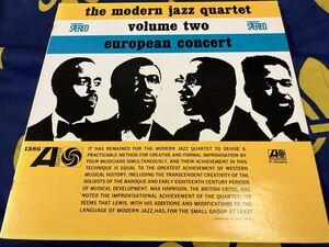 Modern Jazz Quartet★中古LP国内盤「モダン・ジャズ・クワルテット～ヨーロピアン・コンサートVol.2」