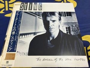 Sting★中古LP国内盤帯付「スティング～ブルー・タートルの夢」