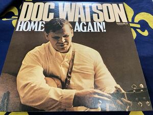 Doc Watson★中古LP国内盤「ドック・ワトソン～ホーム・アゲイン」
