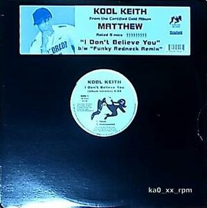 ★☆Kool Keith「I Don't Believe You」☆★5点以上で送料無料!!!