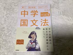 ★中学国文法★学研ニューコース問題集★未使用★