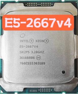 インテル intel Xeon E5-2667v4 (動作品) 