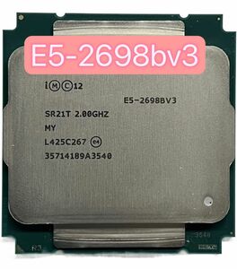 インテル intel Xeon E5-2698bv3(動作品)