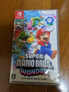【新品未開封】Nintendo Switch スーパーマリオ ワンダー パッケージ版① 送料無料