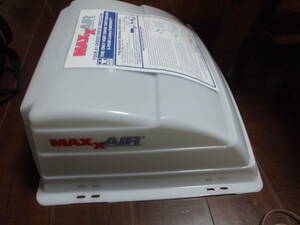 *Maxx air roof vent cover white camper, Hiace, trailer, kitchen car, nursing car, movement sale. air conditioning and so on!