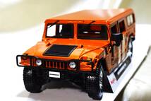 新品マイスト1/18【Maisto】◆HUMMER H1　ハマーH1◆ポルシェ/BMW/フェラーリ/ランボルギーニ/アウディ/オートアート/京商/他 _画像4