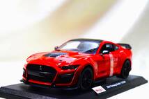 新品マイスト1/18【Maisto】◆2020年式 Ford Mustang Shelby GT500◆ミニカー/フォード/シボレー/ポルシェ/フェラーリ/BMW/ランボルギーニ_画像2