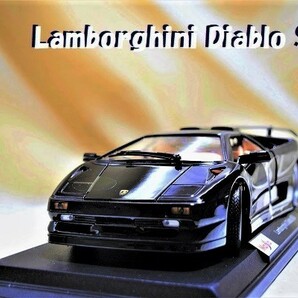 新品マイスト1/18【Maisto】■Lamborghini Diablo SV/レース仕様車■ミニカー/ランボルギーニ/ポルシェ/BMW/フェラーリ/メルセデス/他多数の画像1