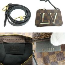 LOUIS VUITTON ルイヴィトン N60348 ベルモント NB BB ダミエ トートバッグ ダミエキャンバス レディース 中古_画像7