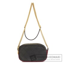 CHANEL シャネル チェーンショルダー ココマーク ゴールド金具 ショルダーバッグ カーフ レディース 中古_画像1