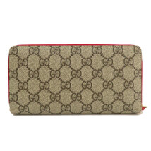 GUCCI グッチ 506279 GGスプリーム 長財布（小銭入れあり） PVC レディース 中古_画像2