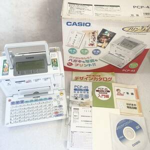 カシオ CASIO ハガキプリンター プリン写ル PCP-45 デジタル写真プリンター フォトプリンター 年賀状