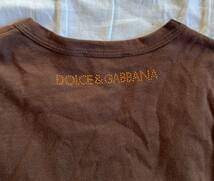 DOLCE&GABBANA◆Tシャツ/40 長期保管品　ラメ　定番_画像3