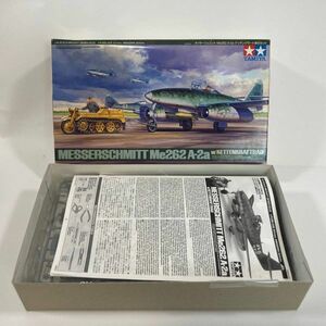 未組立 絶版 タミヤ 1/48 Messerschmitt Me262 A-2a w/Kettenkraftrad Tamiya | No. 61082 牽引セット (プラモデル)