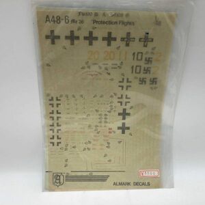 1/48　Almark 48-6 - ”Protection Flights” (Fw 190D & Bf 109G)デカール　戦闘機