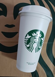 【即決】スタバ スターバックス STARBUCKS リユーザブルカップ カップ　カップ　タンブラー　新品未使用　473mL　グランデ　コーヒー