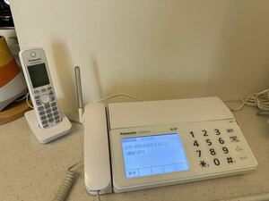 即決送料無料パナソニック おたっくす デジタルコードレスFAX 子機1台付き ホワイト KX-PD702DL Panasonic 子機品番KX-FKD503