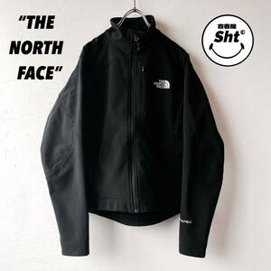 THE NORTH FACE ノースフェイス APEX エイペックス ソフトシェルジャケット マイクロフリース ブラック 黒 レディース S