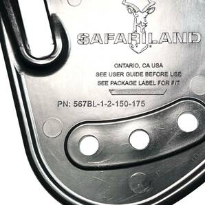 SAFARILAND MODEL 567BL INJECTION MOLDED BELT LOOP 1.5”-1.75” BK (検 米軍実物 陸上自衛隊 サファリランド ホルスター ベルトループの画像3
