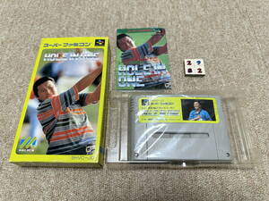  Super Famicom (SFC)[ jumbo tail cape. hole in one ]( box * instructions attaching /S-2982)