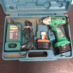 RR111 Z 充電式インパクトドライバ マキタ makita 12V バッテリ1250 Ni-Cd×2 DC1414 充電器 M6920W ジャンク品