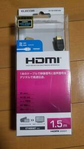 HDMI ケーブル イーサネット対応HDMI-Miniケーブル(A-C) 1.5m DH-HD14EM15BK 未使用