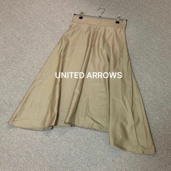 ユナイテッドアローズ UNITED ARROWS グリーンレーベルリラクシング　フレアスカート ロングスカート レディース