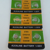 30個セット LR521 ボタン電池 LR63 SR 379 C30 10個 互換アルカリ電池 電卓 小型機器 時計 電池交換 お得_画像3