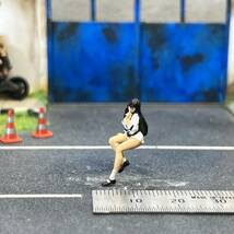 【GS-025】1/64 スケール 座る女性 フィギュア ミニチュア ジオラマ ミニカー トミカ_画像3