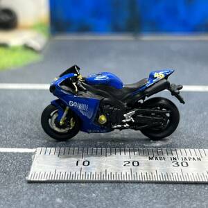 【ZZ-593】1/64 スケール ヤマハ YZF-R1 バイク フィギュア ミニチュア ジオラマ ミニカー トミカ