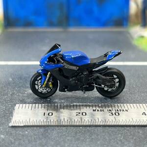 【ZZ-642】1/64 スケール ヤマハ YZF-R1M バイク フィギュア ミニチュア ジオラマ ミニカー トミカ