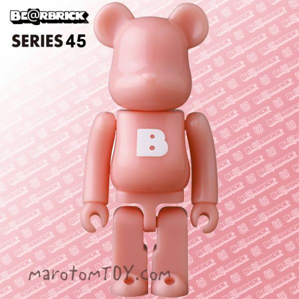 ベアブリック45★ベアブリック シリーズ45 ベーシック/B@SIC【大文字B】蓄光★BE@RBRICK SERIES シリーズ45