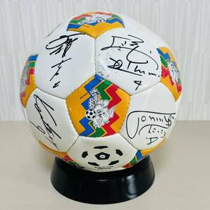 清水 エスパルス サイン入り サッカーボール サインボール 1992年 サッカー jリーグ ミズノ MIZUNOの画像7