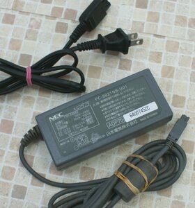 NEC 純正ACアダプターADP75 13.5V~0.8A/2.5A PC-9821NB-U01 　動作ＯＫ