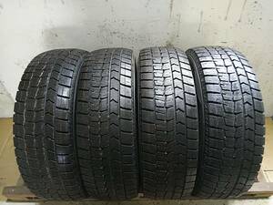 T641 215/70R15 ダンロップ WINTERMAXX WM02 冬タイヤ 溝有り良品 中古売切り4本SET 法人向け送料安