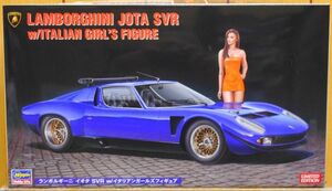  Hasegawa * 1/24 Lamborghini Io taSVR w/ итальянский девушки фигурка 