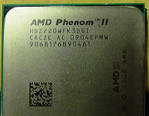 ＡＭＤプロセッサー　Phenom X3 720 2.8GHz ＨＤＺ７２０ＷＦＫ３ＤＧＩ_画像2