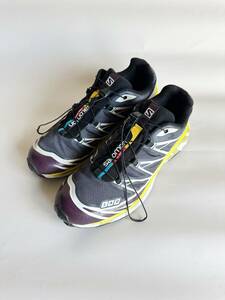 中古 SALOMON XT-6 ADVANCED ボルドー 28センチ サロモン