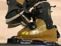 SALOMON サロモン　SBNINE SB9 ショートスキー板&靴（２６.5cm）セット　SB9 _画像5