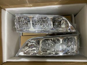 100系 マークII 新品 ヘッドライト 左右セット JZX100 JZX101 GX100 GX105 JZX105 SX100 toyota mark2 markⅡ jdm usdm 100マーク 純正oem