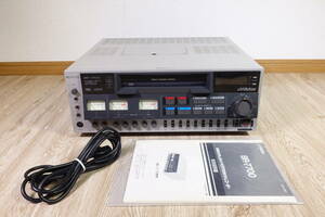 Victor VHS 業務用 ビデオカセットレコーダー BR-7700 現状　管理番号1104