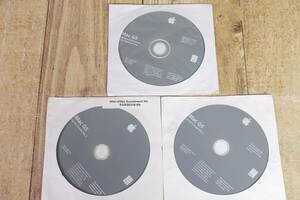 Apple iMac G5 Mac OS X Install Disc DVD + Additional Software & Apple Hardware Test total 3 pieces set 